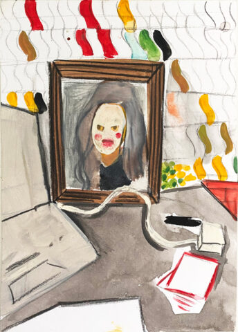 Michelle Marchesseault, self portrait 2021